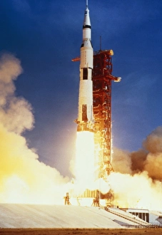 Space Shuttle Prints: Apollo 11 Launch Print