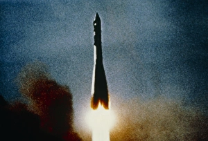 Launch of the Soviet spacecraft Vostok 1 Launch of the Soviet spacecraft Vostok 1