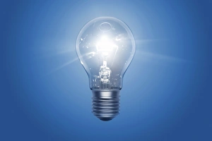 Thomas Edison Invention Prints: Light bulb C017 / 7663