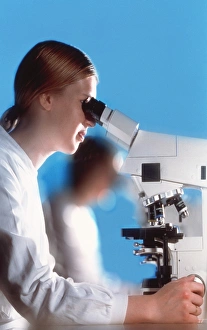 Science Laboratory Equipment Prints: Light microscopy