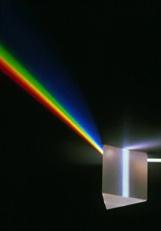 Images Dated 22nd July 2002: White Light Prism Print