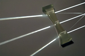 Refraction Of Light Prints: Light rays and concave prism