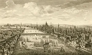 London and the Thames, 18th century London and the Thames, 18th century