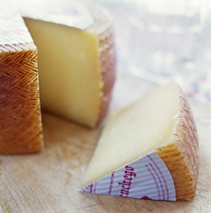 Cheese Slice Prints: Manchego cheese