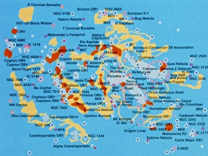 Map showing the Local Arm in the Milky Way Map showing the Local Arm in the Milky Way