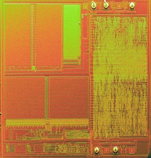 Scanning Electron Micrograph Images Prints: Microchip, SEM