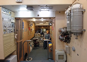 Astronaut Prints: Museum Print of Mir Space Station Interior