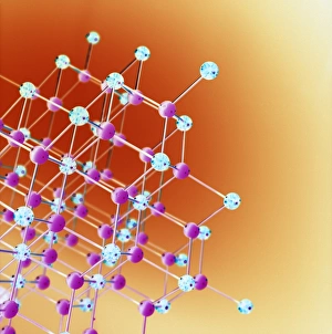 Images Dated 24th June 2004: Molecular Print of Crystalline Structure