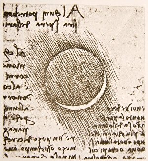 Images Dated 21st September 2011: 'Moon by Earthlight Print'