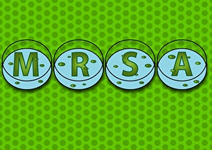 MRSA Bacteria Prints: MRSA