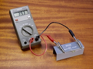 Prints of Multimeter. A multimeter is a combined digital ammeter and voltmeter. From these it can also derive resistance. An ammeter measures the number of amperes (electric current) in a circuit Images Dated 2005 July: Digital Multimeter Print