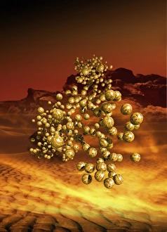 Images Dated 24th October 2012: Nanobot Space Probes Print