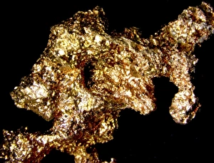 Native Copper Print, Macrophotograph