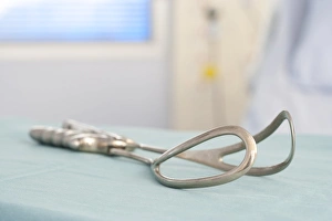 Medical Instrument Prints: Obstetric forceps