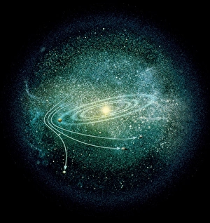 Science Astronomy Images Prints: Oort cloud formation