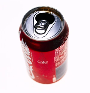 Prints of Open Coca Cola can Images Dated 2005 September: Open Coca Cola can Print