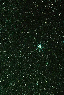 Optical image of the star Sirius Optical image of the star Sirius