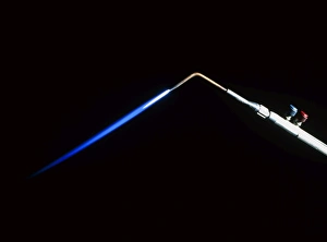 Images Dated 9th June 2004: Oxyacetylene Flame Print (Blue)