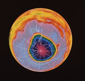 Ozone hole over Antarctica Ozone hole over Antarctica