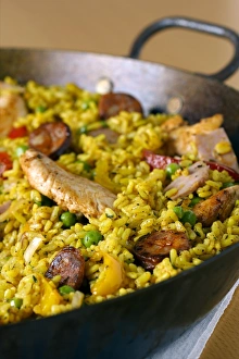 Traditional Spanish Cuisine Prints: Paella