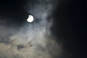 Partial Solar Eclipse Prints: Partial solar eclipse