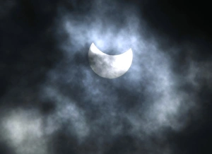 Partial Solar Eclipse Prints: Partial solar eclipse, August 2008