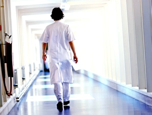 Hospital Staff Prints: Physician assistant