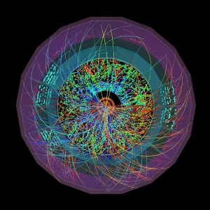 Large Hadron Collider LHC Prints: Lead ion collisions