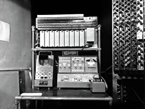 1950 Print of Pilot ACE Computer Control Panel