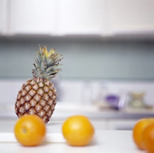 Pineapple Nutrition Prints: Pineapple and oranges