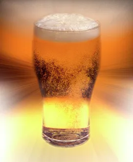 Images Dated 2004: Print of a pint of beer