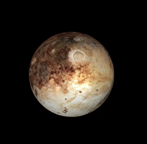 Pluto Prints: Computer artwork of Pluto, a dwarf planet in the Kuiper Belt