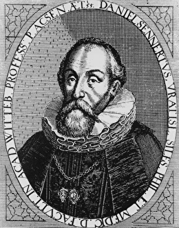 Portrait of German chemist Daniel Sennert Portrait of German chemist Daniel Sennert