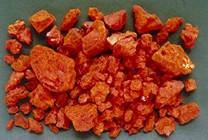 Potassium dichromate crystals Potassium dichromate crystals