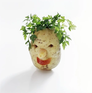 Vegetable Still Life Photography Prints: Potato head