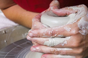 Potter At Work Prints: Potters workshop