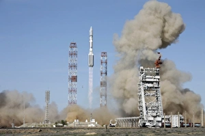 Proton-M Rocket Launch Print