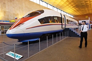 High Speed Train Prints: Prototype Siemens high-speed train