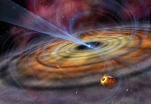 Neutron Star Formation Prints: Pulsar planetary disc, artwork