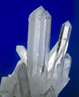 Quartz Crystals Prints: Quartz crystals