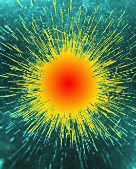 Radioactive emission from radium Radioactive emission from radium