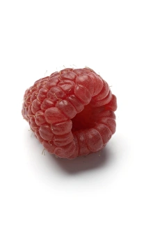 White Background Fruit Photos Prints: Raspberry