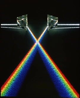 Light Refraction Science Prints: Refraction of light