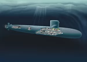 Images Dated 17th May 2000: Research submarine