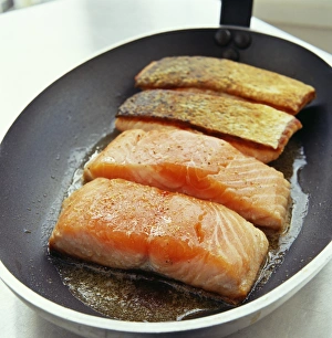 Frying Pan Recipes Prints: Salmon fillets