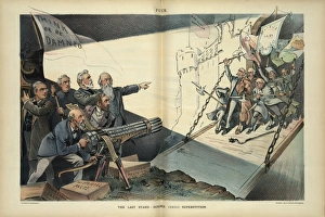 Puck Magazine Art Prints: Science versus superstition, artwork