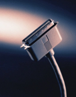 SCSI Computer Connector Print