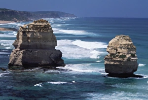 Coastal Erosion Images Prints: Sea stack formations