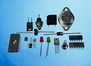 Electronic Components Prints: Semiconductor components