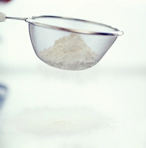 Baking Tools Prints: Sieving flour